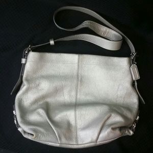 Leather Coach purse